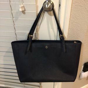 Tory Burch Emerson Place Buckle Tote, Royal Navy